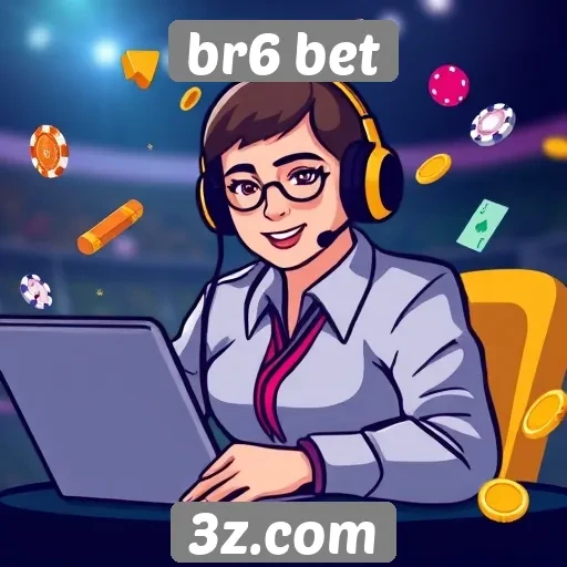 Apoio ao cliente no site br6 bet