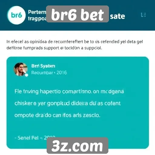 Feedback de usuários sobre suporte ao cliente no br6 bet